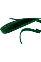 Shop For .75" Velvet Luster Ribbon: Emerald Green (10 Yards)