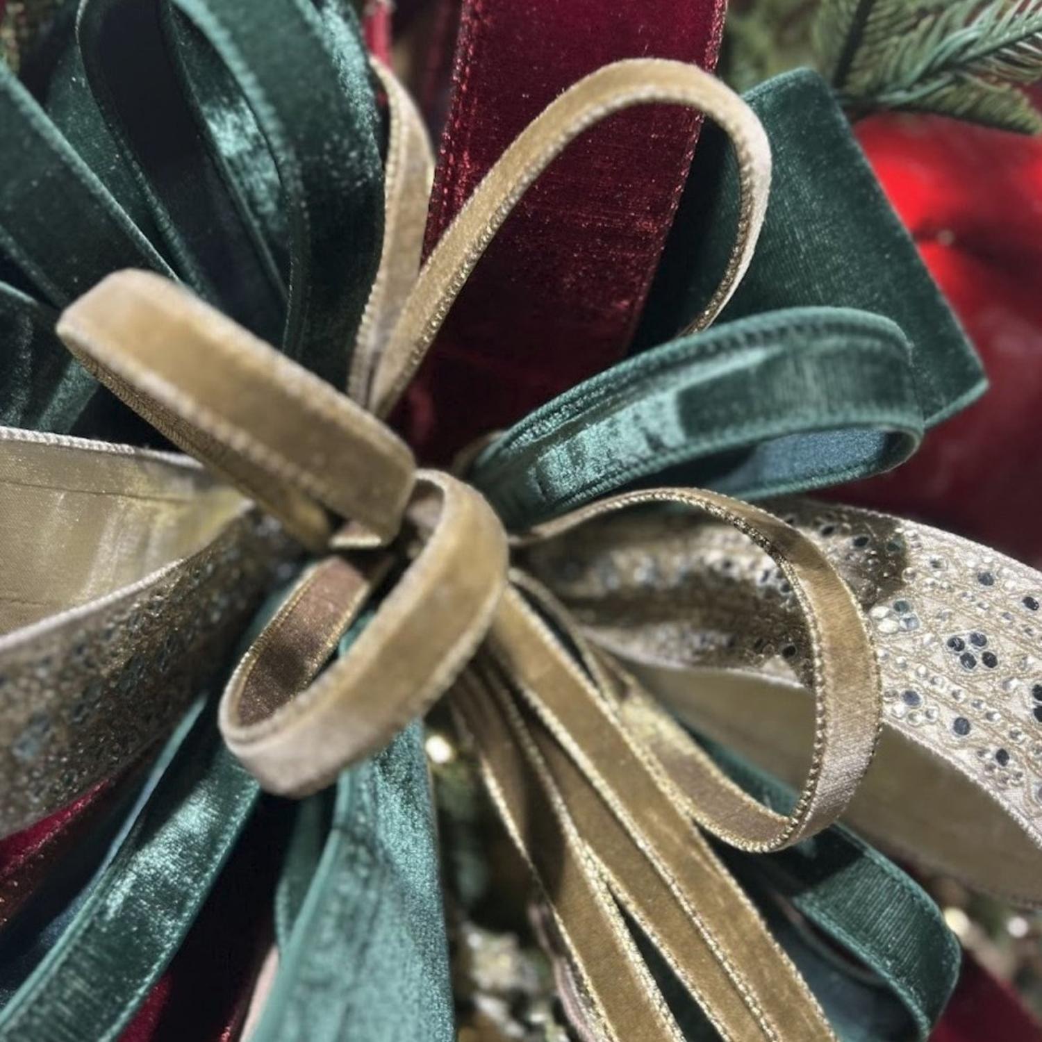 .75" Velvet Luster Ribbon: Mink (10 Yards)