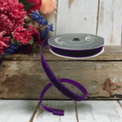Shop For .75" Velvet Luster Ribbon: Purple (10 Yards)