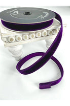 Shop For .75" Velvet Luster Ribbon: Purple (10 Yards)