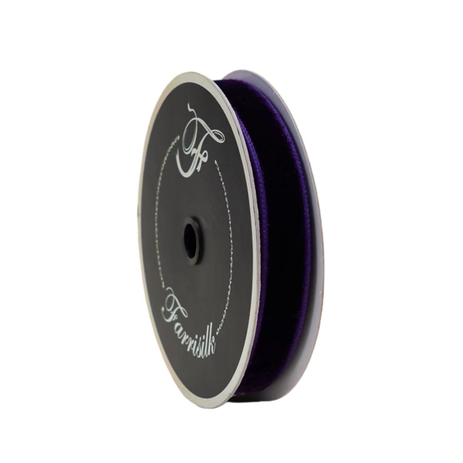 .75" Velvet Luster Ribbon: Purple (10 Yards)