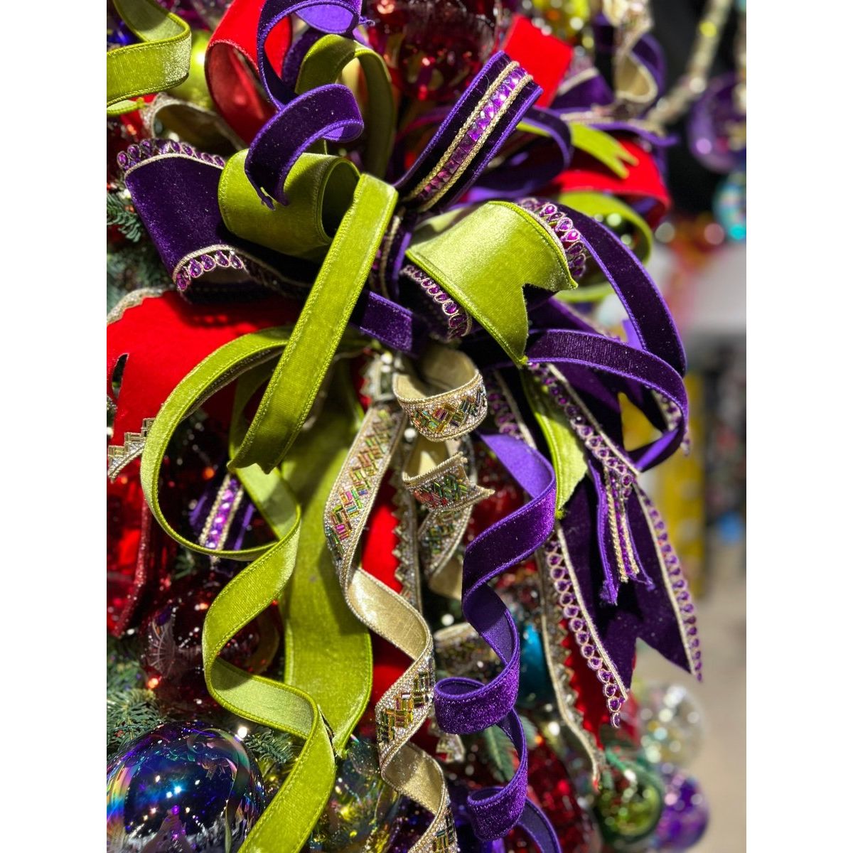 Shop For .75" Velvet Luster Ribbon: Purple (10 Yards)