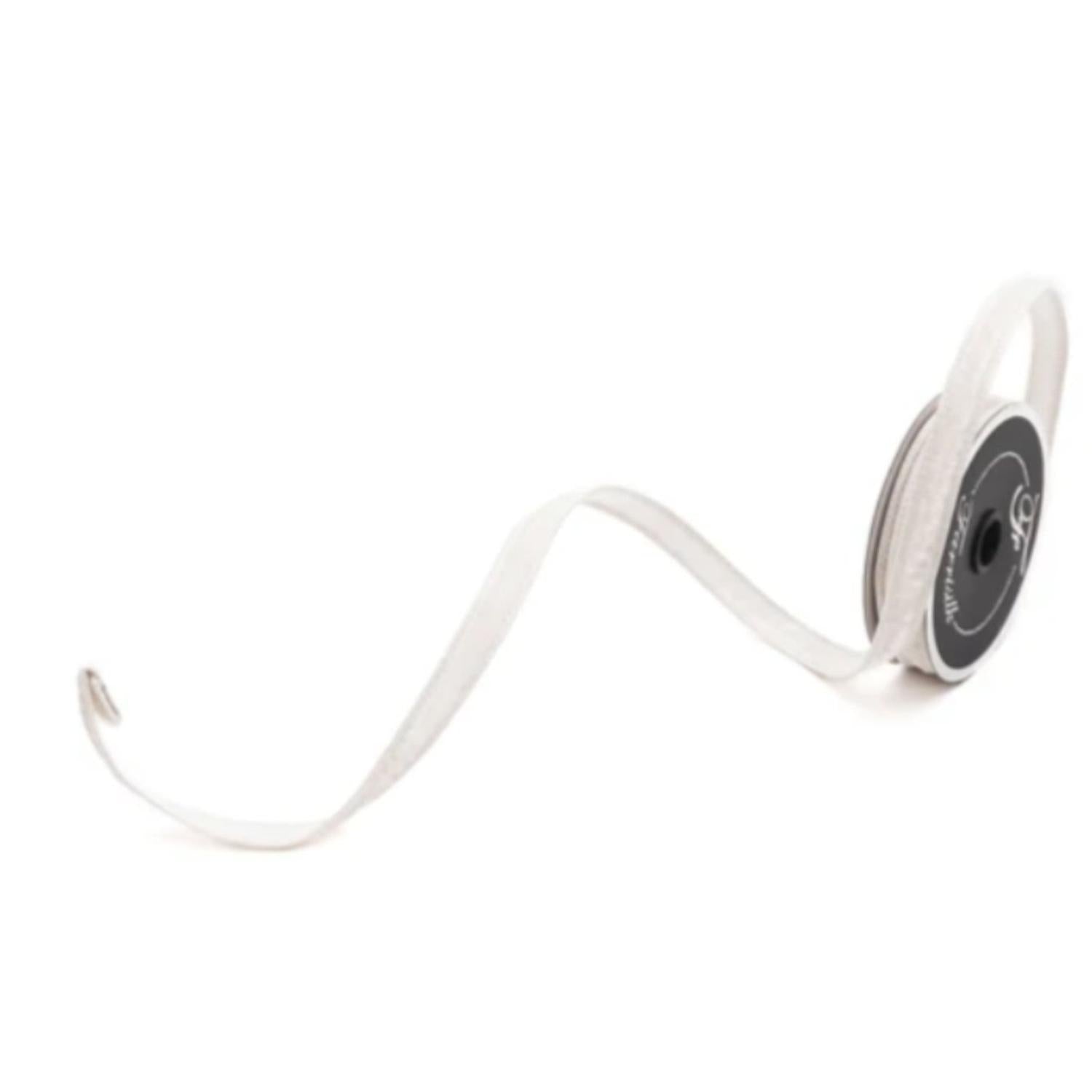 Shop For .75" Velvet Luster Ribbon: White (10 Yards)