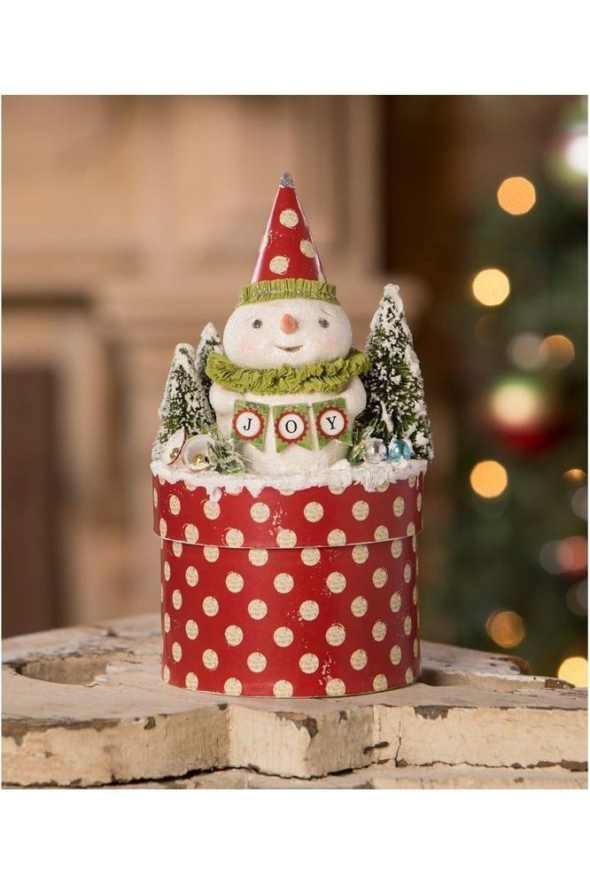 Shop For 7.75" Joy Snowman on Box