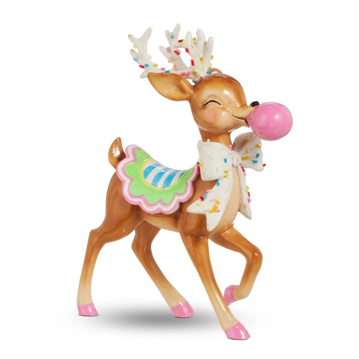 Shop For 7.75in Bubblegum Blowin' Reindeer
