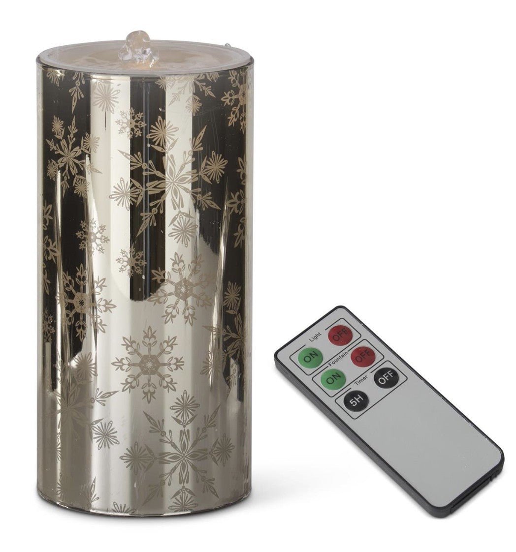 Shop For 7.75in Mirrored LED Water Candles