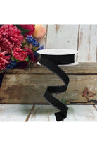 Shop For 7/8" Fuzzy Edge Ribbon: Black (10 Yards) at Michelle's aDOORable Creations