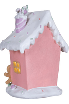 Shop For 7.8" LED Pink Gingerbread House