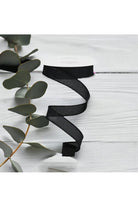 Shop For 7/8" Royal Canvas Ribbon: Black (10 Yards) at Michelle's aDOORable Creations