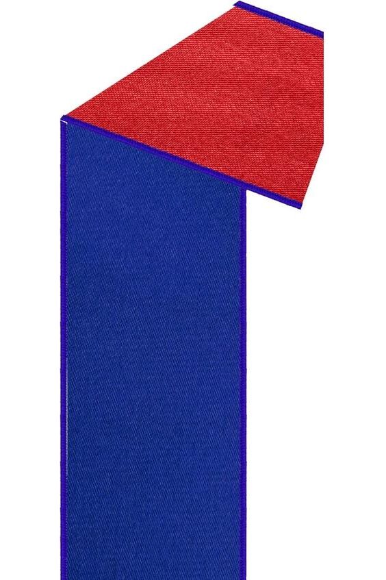 Shop For 7/8" Satin Fused Ribbon: Blue/Red (10 Yards)