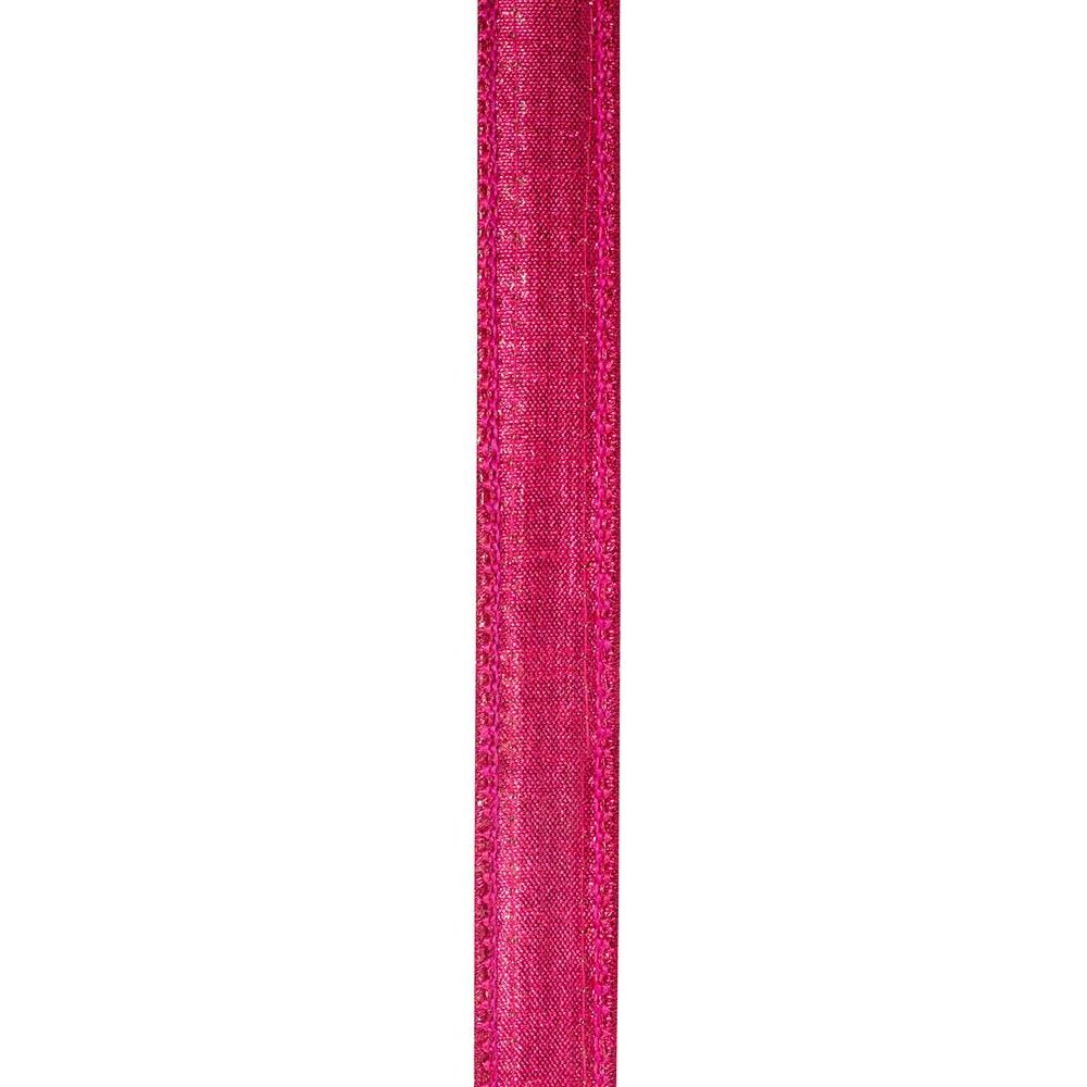 Shop For 7/8" Sumptuous Jewel Accent Ribbon: Red/Fuchsia (5 Yards)