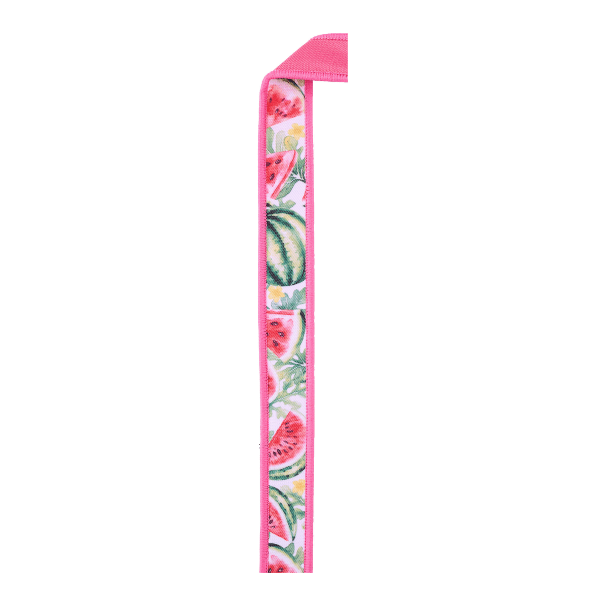 Shop For 7/8" Watermelon Fused Back Ribbon: Pink/White (10 Yards)