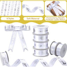 Shop For 7/8in Bow Silvery Non - Wired Ribbon: White (6 Yards)