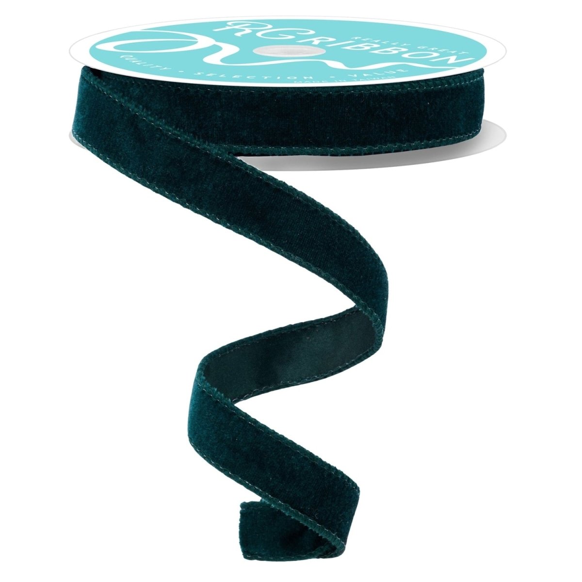 Shop For 7/8in Deluxe Velvet Ribbon: Hunter Green (10 Yard)