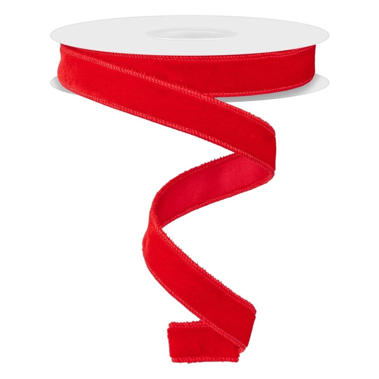 Shop For 7/8in Deluxe Velvet Ribbon: Red (10 Yards)