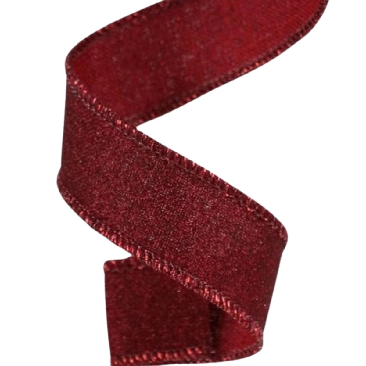 Shop For 7/8in Fine Glitter On Royal Ribbon: Burgundy (10 Yards)
