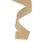 Shop For 7/8in Fine Glitter On Royal Ribbon: Gold (10 Yards)