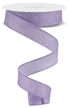 Shop For 7/8in Fine Glitter On Royal Ribbon: Lavender (10 Yards)