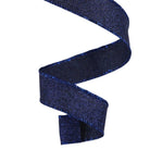 Shop For 7/8in Fine Glitter On Royal Ribbon: Navy Blue (10 Yards)