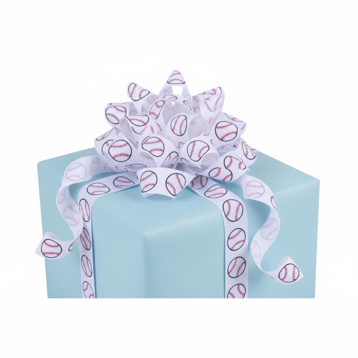Shop For 7/8in Grosgrain Non - Wired Baseball Ribbon (25 yards)