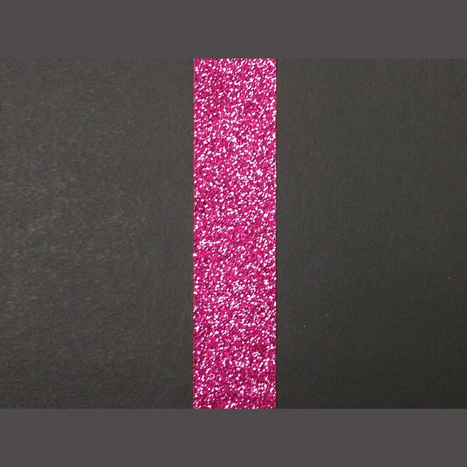 Shop For 7/8in Metallic Glitter Ribbon Non Wired: Fuchsia Pink (25 Yards)