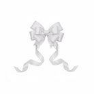 Shop For 7/8in Metallic Glitter Ribbon Non Wired: White/Irid (25 Yards)