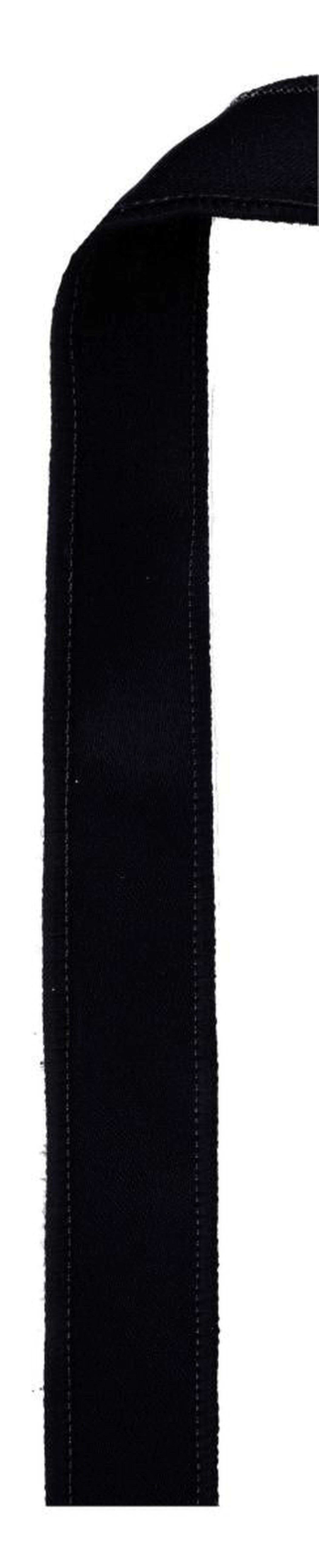 7/8in Satin Fused Ribbon: Black (10 Yards)