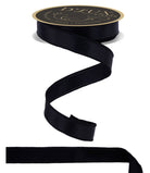 Shop For 7/8in Satin Fused Ribbon: Black (10 Yards)