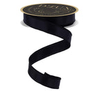 Shop For 7/8in Satin Fused Ribbon: Black (10 Yards)