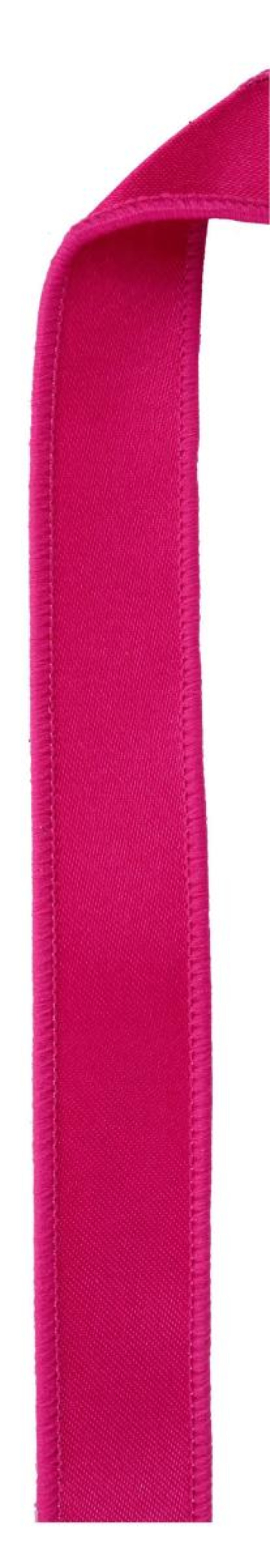 Shop For 7/8in Satin Fused Ribbon: Hot Pink (10 Yards)