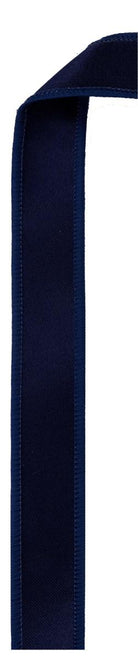 Shop For 7/8in Satin Fused Ribbon: Navy Blue (10 Yards)