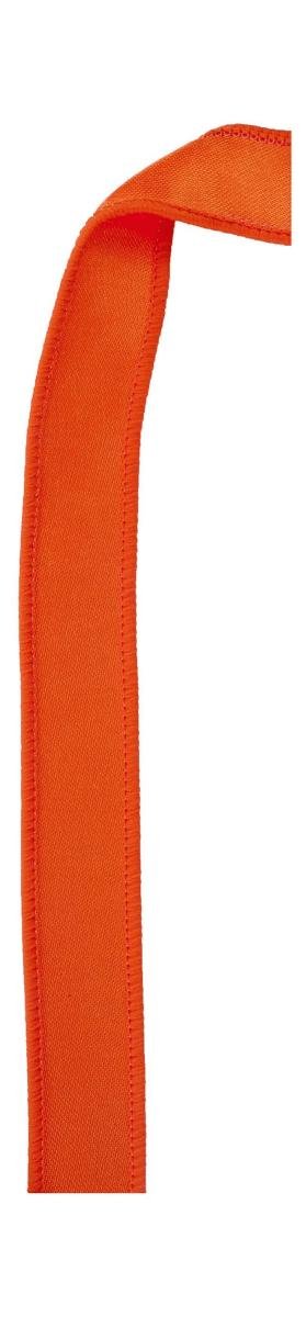 Shop For 7/8in Satin Fused Ribbon: Orange (10 Yards)