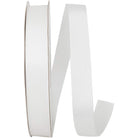 Shop For 7/8in Satin Non - Wired Ribbon: White (100 Yards)