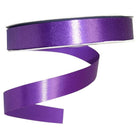 Shop For 7/8in Satin Supreme Non - Wired Ribbon: Purple (100 Yards)