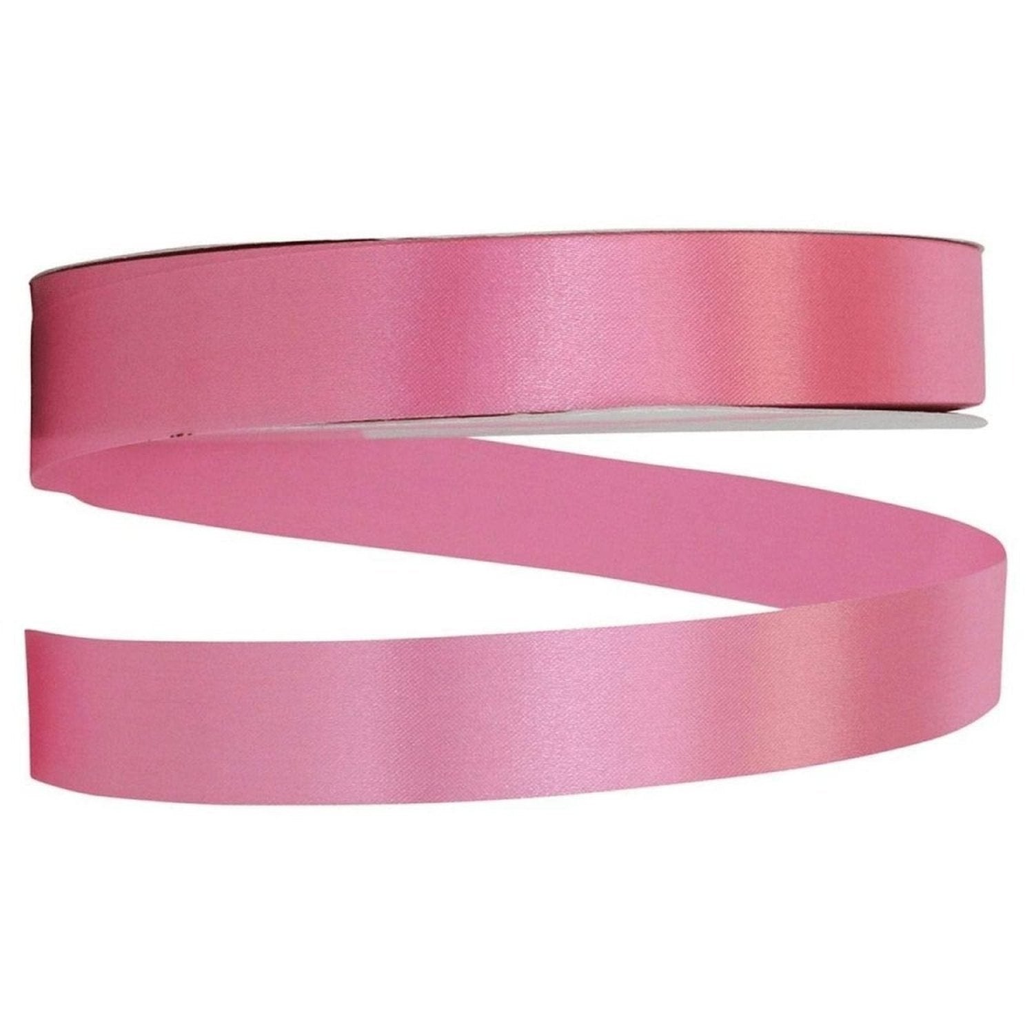 Shop For 7/8in Satin Supreme Non - Wired Ribbon: Shocking Pink (100 Yards)