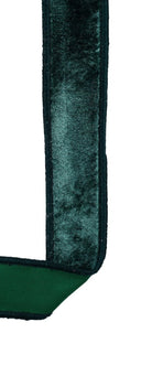 Shop For 7/8in Velvet Moire Fused Ribbon: Emerald Green (10 Yard)