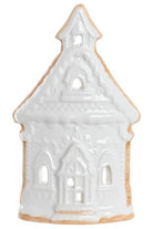 Shop For 7.9” Gingerbread House Tealight Holder: Triangle Roof