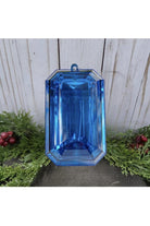 Shop For 8" Acrylic Rectangle Jewel Ornament: Blue (Set of 2)