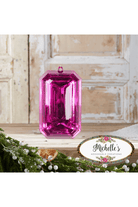 Shop For 8" Acrylic Rectangle Jewel Ornament: Fuchsia