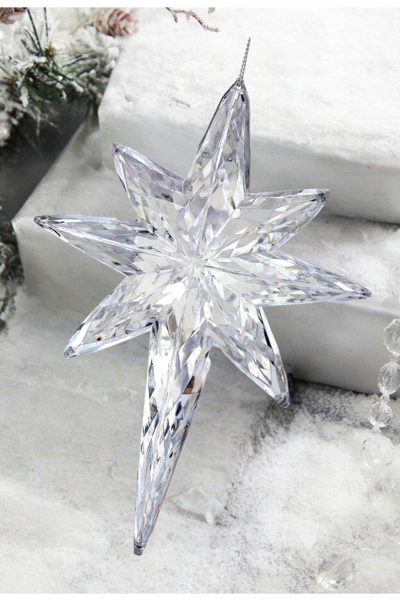 Shop For 8" Acrylic Star Of Bethlehem Ornament