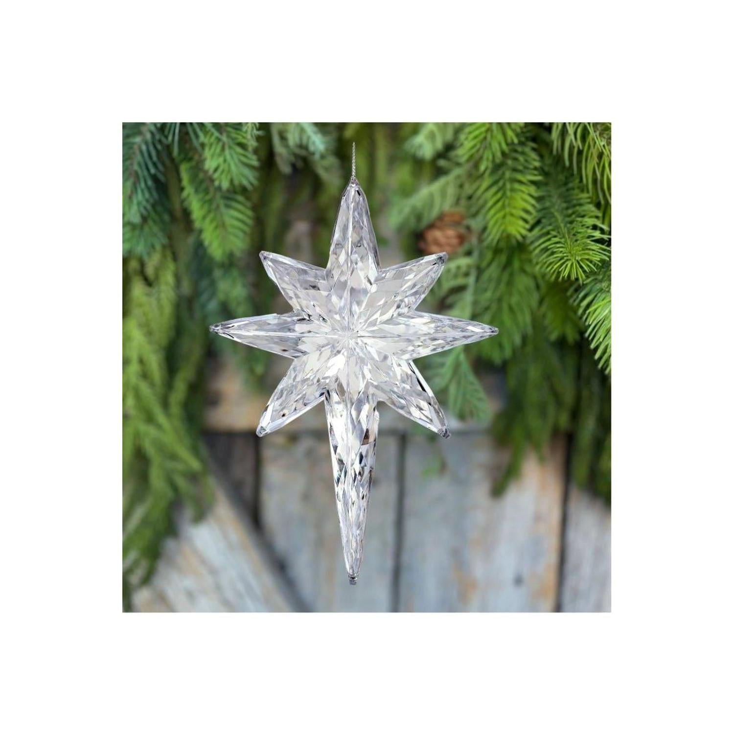 Shop For 8" Acrylic Star Of Bethlehem Ornament