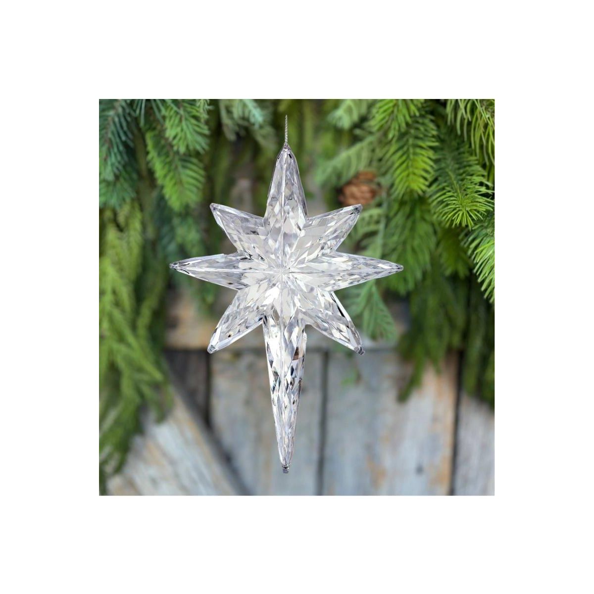Shop For 8" Acrylic Star Of Bethlehem Ornament