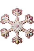 Shop For 8" Claydough Candy Snowflake Ornament