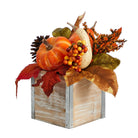 Shop For 8” Fall Pumpkin, Gourd, Berries Arrangement