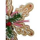 Shop For 8" Gingerbread Snowflake Ornament