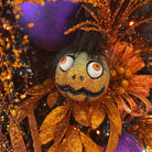 Shop For 8" Glitter Pumpkin with Crow Hanger