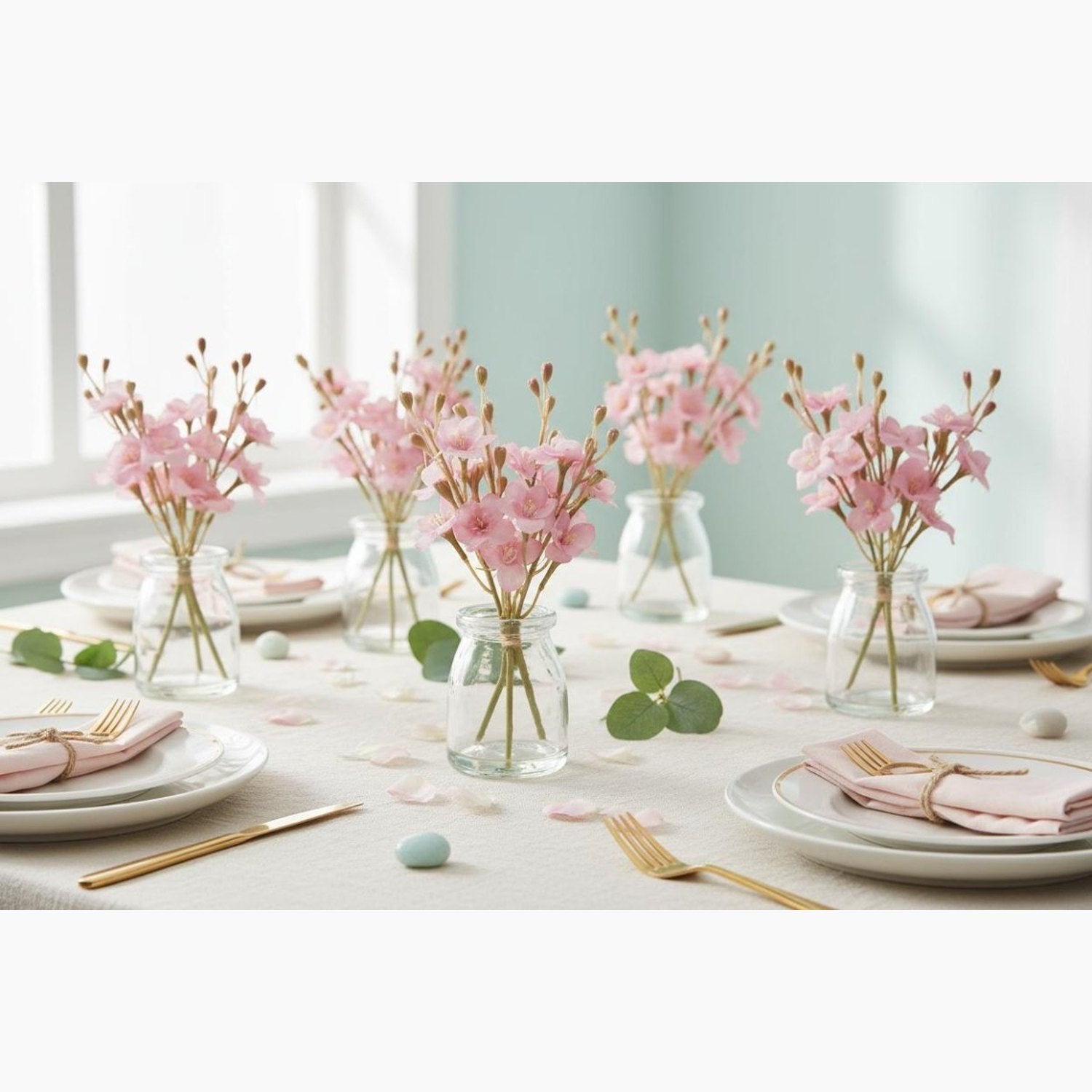 Shop For 8 Inch Pink Delphinium Vase