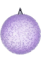 Shop For 8" Lavender Icy Sugar Ball