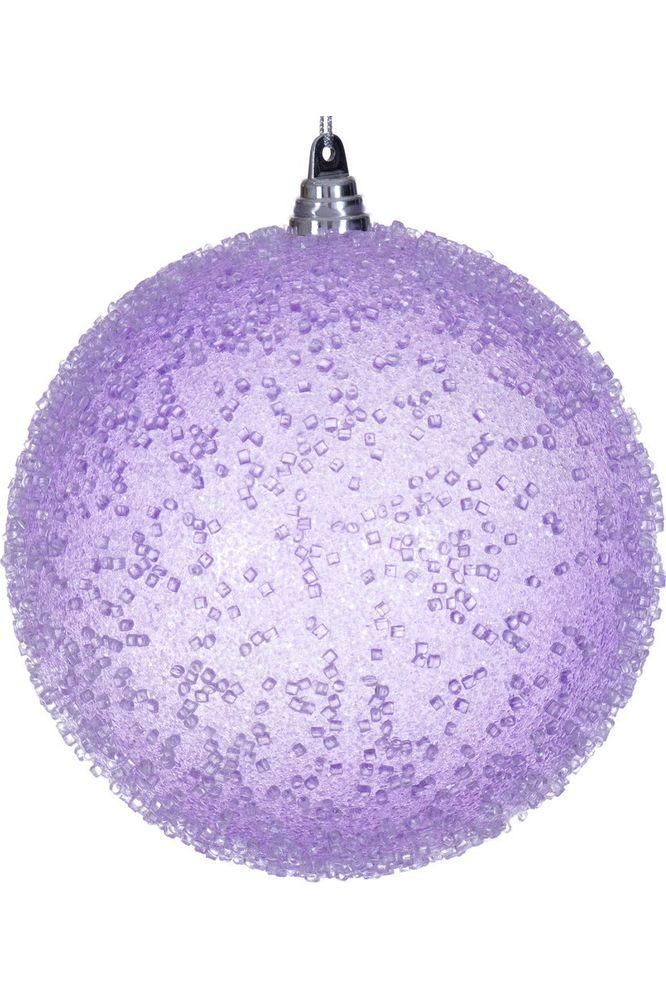 Shop For 8" Lavender Icy Sugar Ball