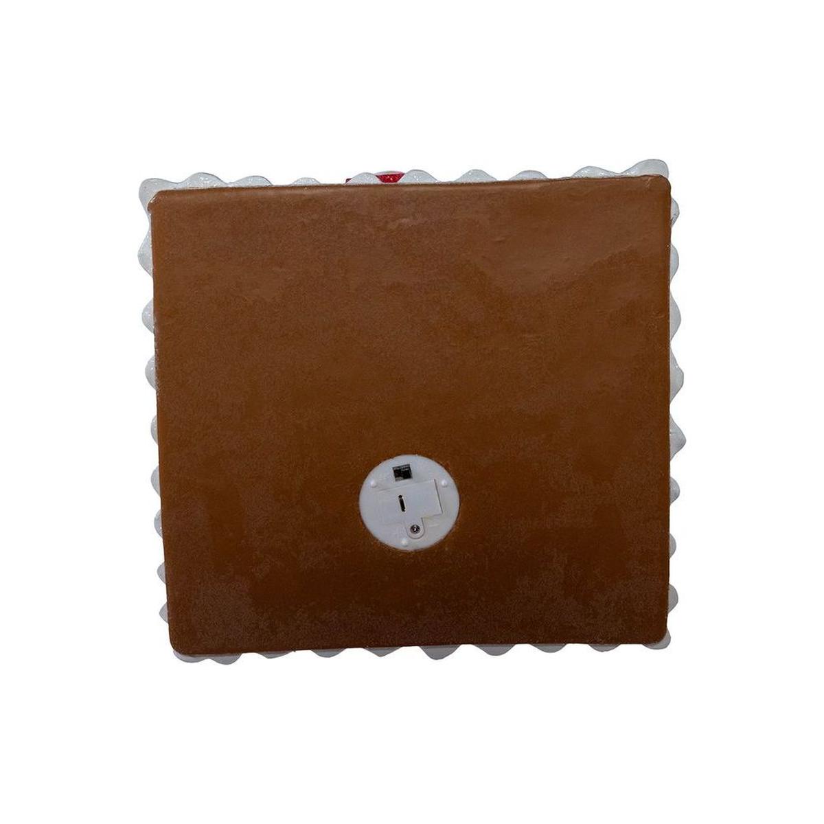 Shop For 8" LED Lighted Gingerbread Lollipop Shop